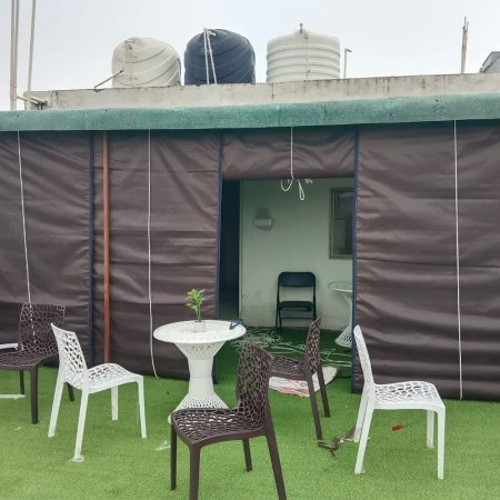 Brown Waterproof PVC Outdoor Blinds
