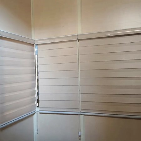 Dual-Layer Striped Zebra Blinds